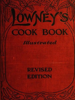 cover image of Lowney's Cook Book